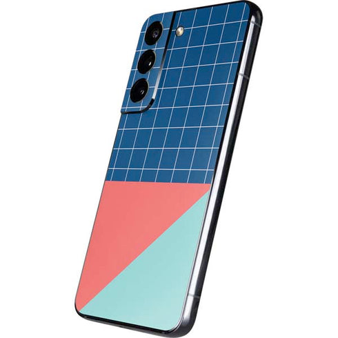 Checkered Split Galaxy S22 Skin